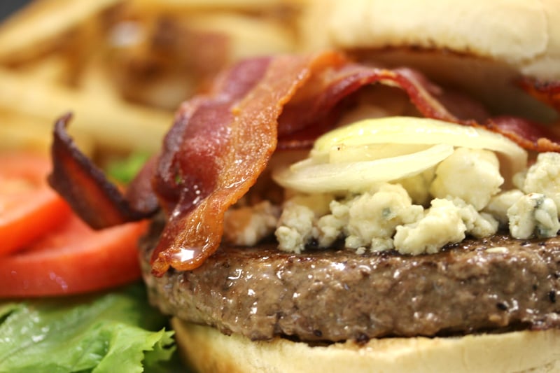 Bacon Bleu Cheese Burger