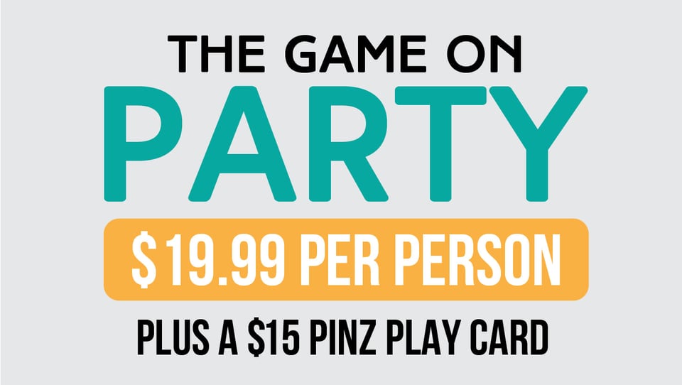 The Game On Party Package
