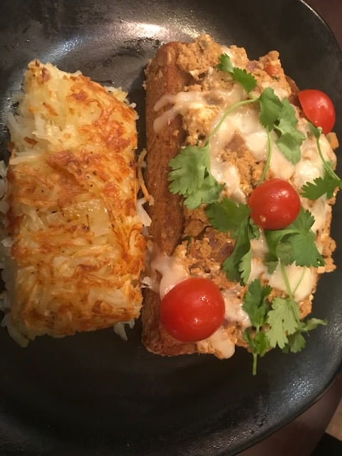 Masala Egg Toast