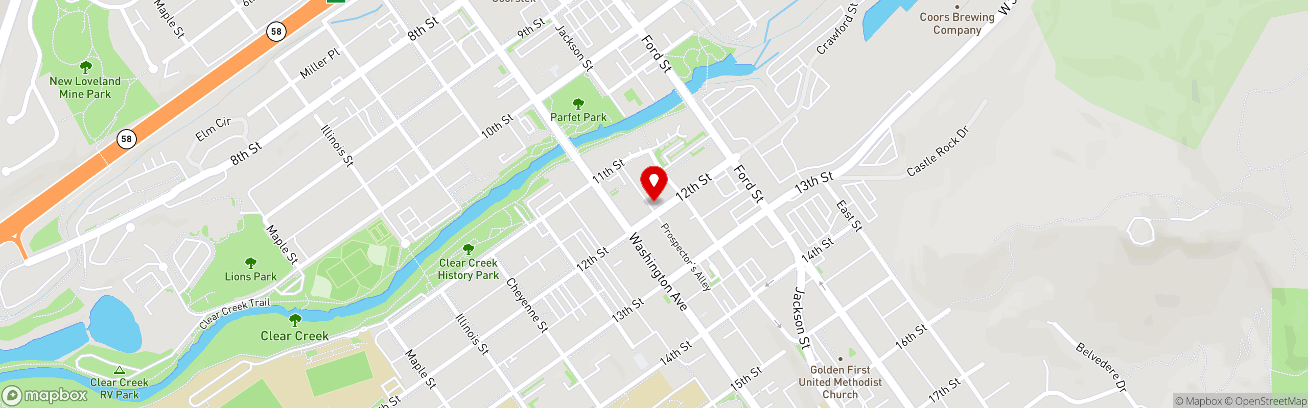 Street map pinning Nosu Ramen in Nosu Ramen