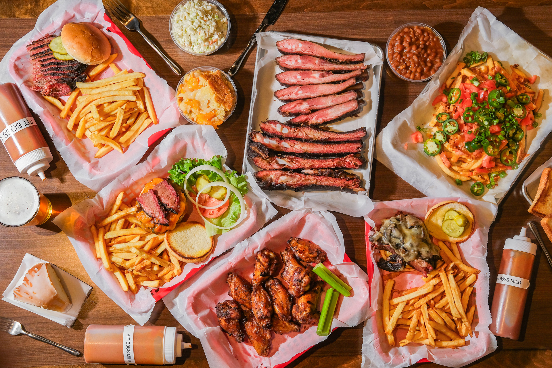 Menu - Pit Boss BBQ - Barbecue Restaurant in Hapeville, GA