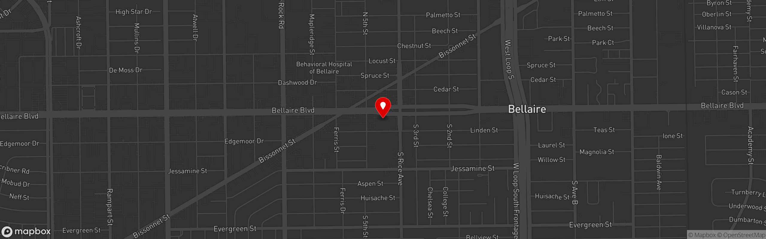 Street map pinning Lemongrass Cafe in Lemongrass Cafe