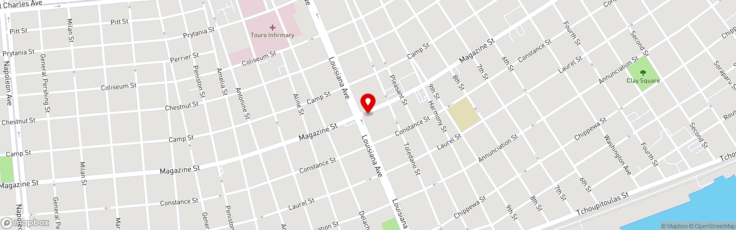 Street map pinning Dat Dog in Dat Dog Magazine