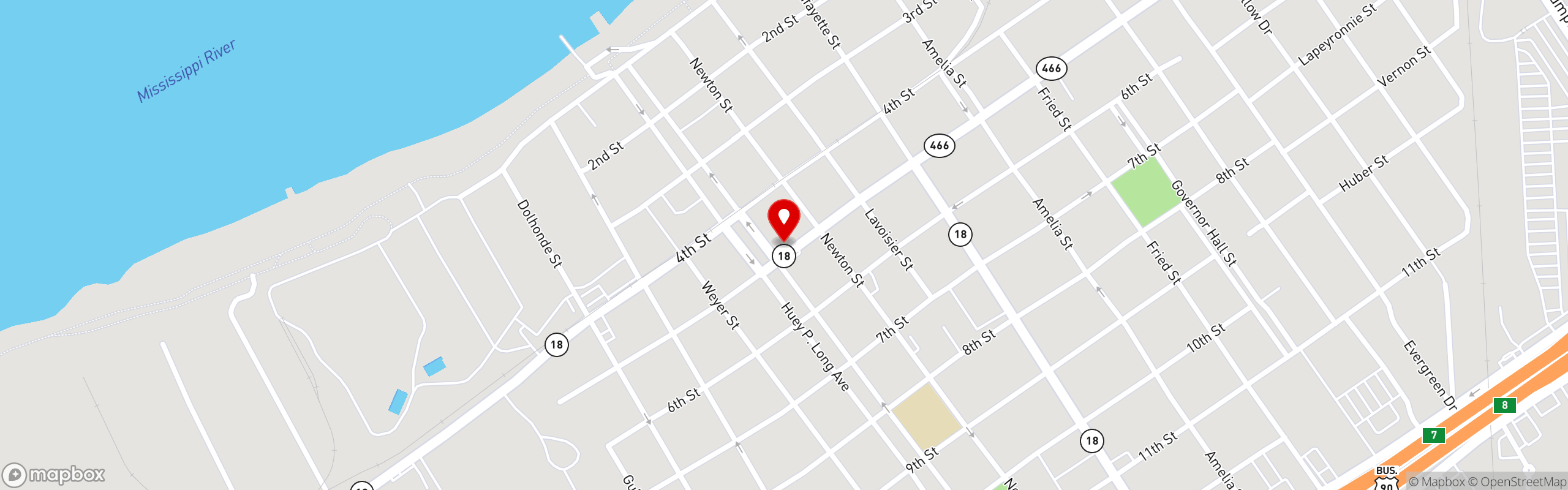 Street map pinning Gattuso's Neighborhood Restaurant & Bar in Gattuso's Neighborhood Restaurant & Bar