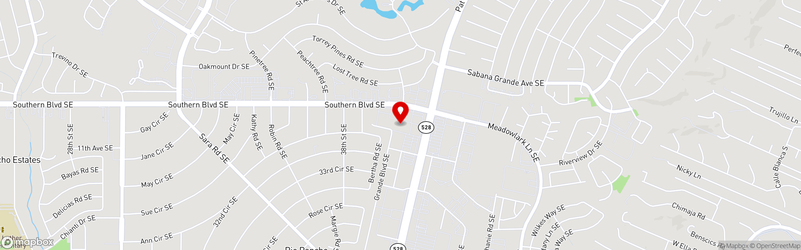 Street map pinning O' Hares Grille and Pub in O' Hares Grille and Pub