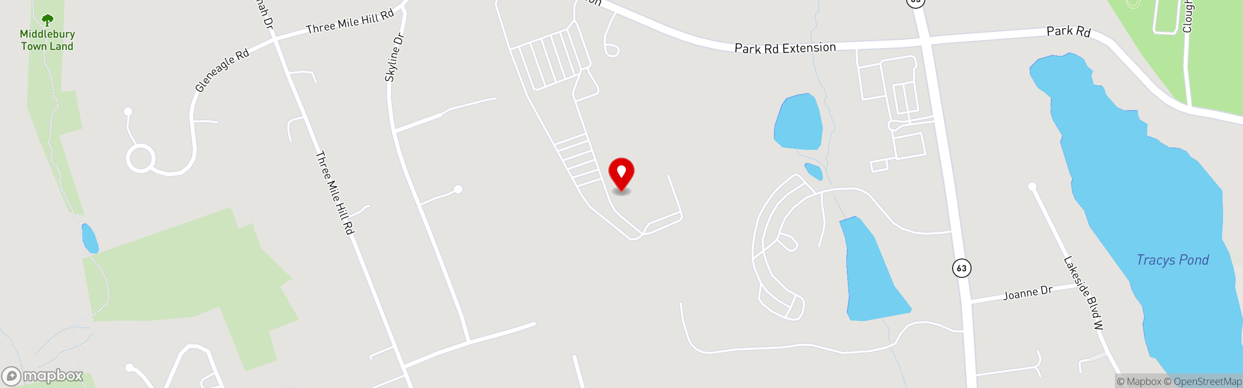 Street map pinning Aldo's Ristorante in Aldo Ristorante