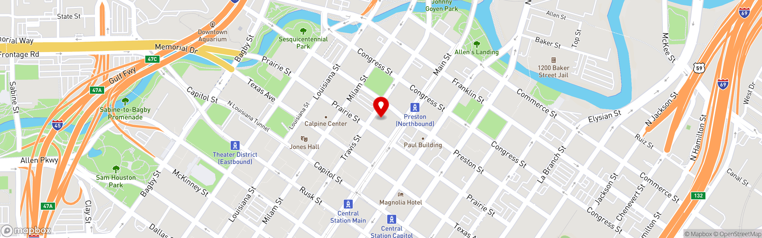 Street map pinning Kokoro HTX in ‎Kokoro