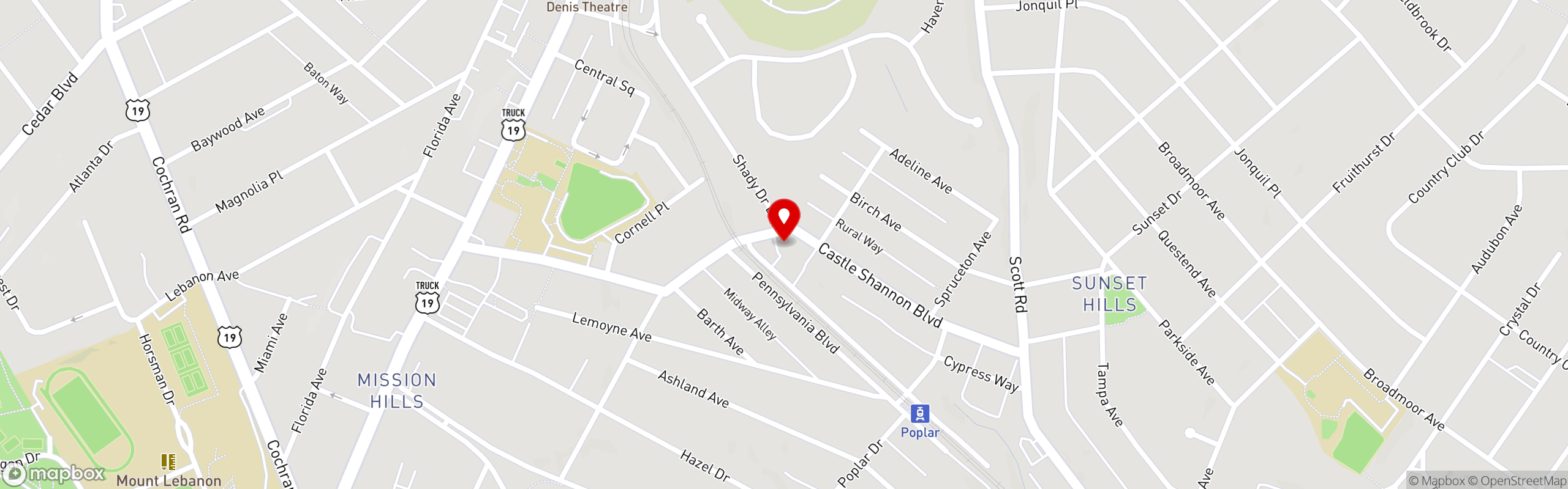 Street map pinning Luma Wine Bar & Restaurant in Luma Wine Bar & Restaurant
