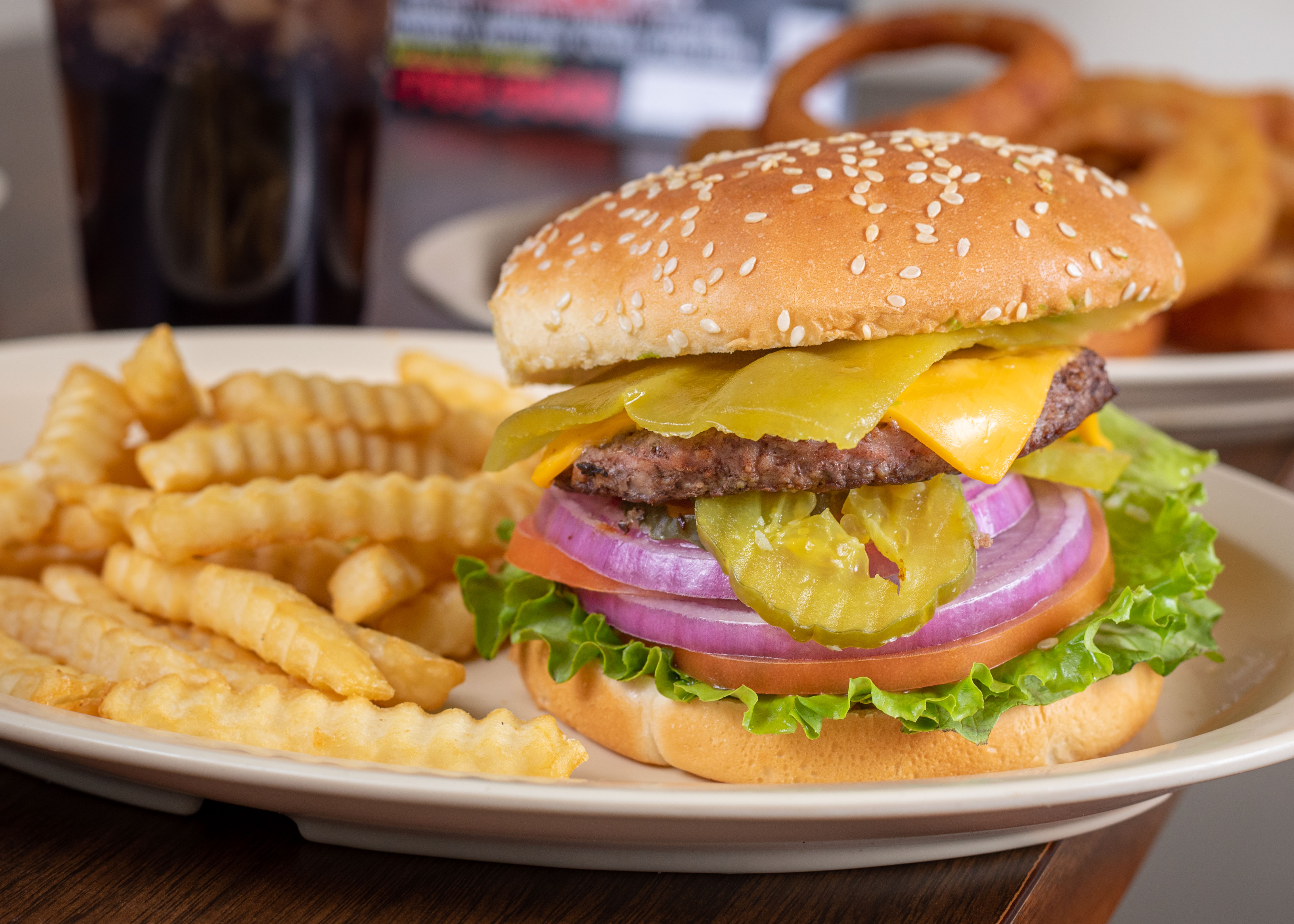 5 Ortega Cheese Burger - Jacob's Burger - Burger Joint in Taft, CA