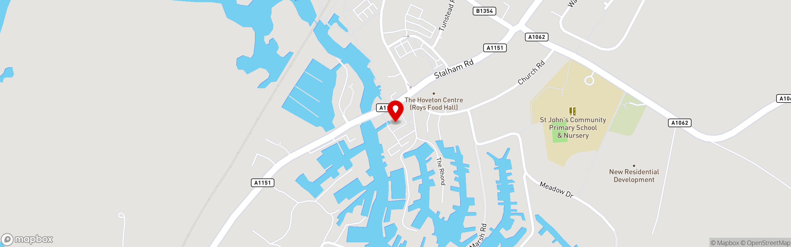 Street map pinning Larry's Pizzeria + Streetfood Restaurant in Larry's Pizzeria + Streetfood Restaurant