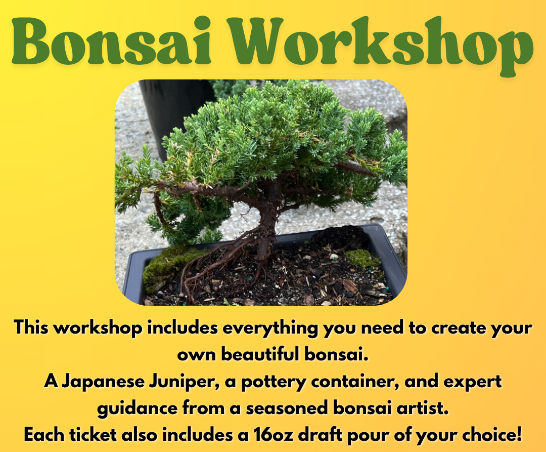 Bonsai Building Workshop - Toms River Brewing - Bar & Grill in Toms River,  NJ