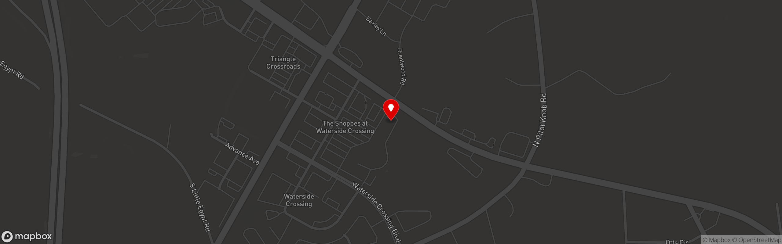 Street map pinning Chillfire Bar & Grill in Chillfire Bar & Grill