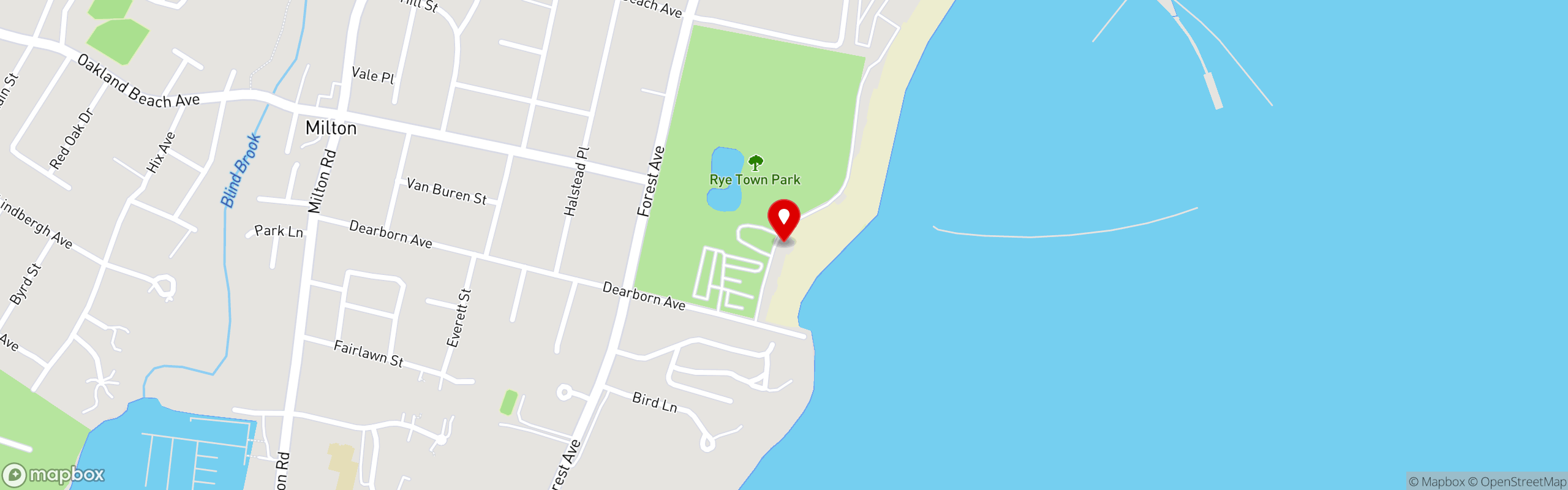 Street map pinning The Barley Beach House in The Barley Beach House