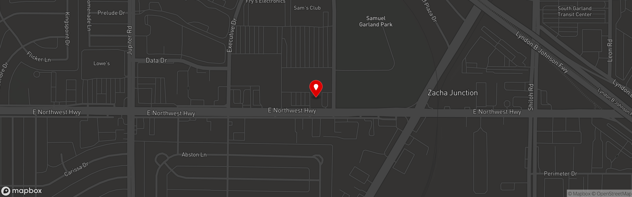 Street map pinning Bombones Restaurant in Bombones
