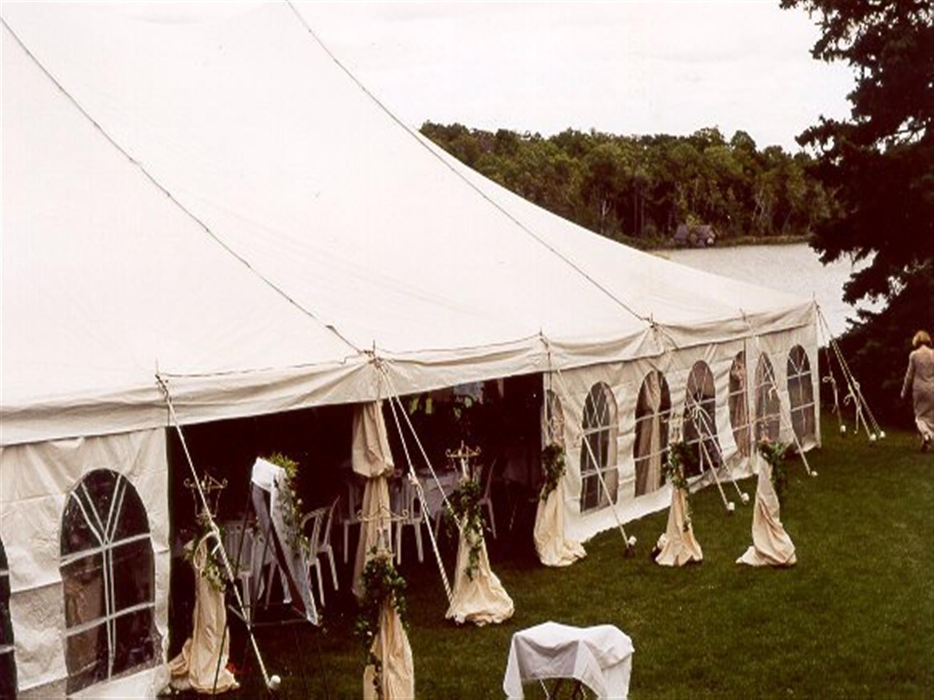 Big white tent discount rental near me