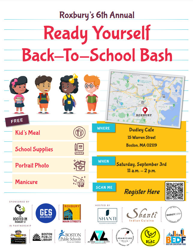 Back To School Bash Dudley Cafe Cafe In Boston Ma