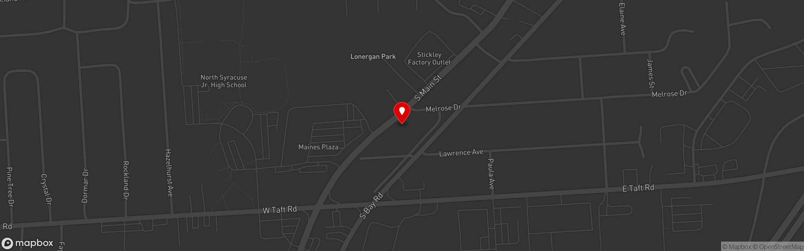 Street map pinning CrisPi Co in CrisPi Co