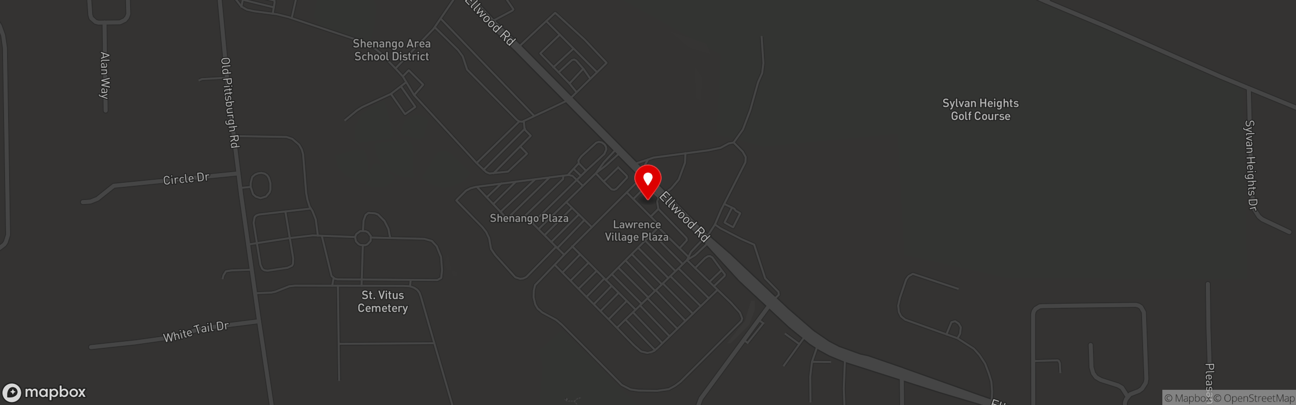 Street map pinning Hugger-Mugger Tasty Recipes in New Castle