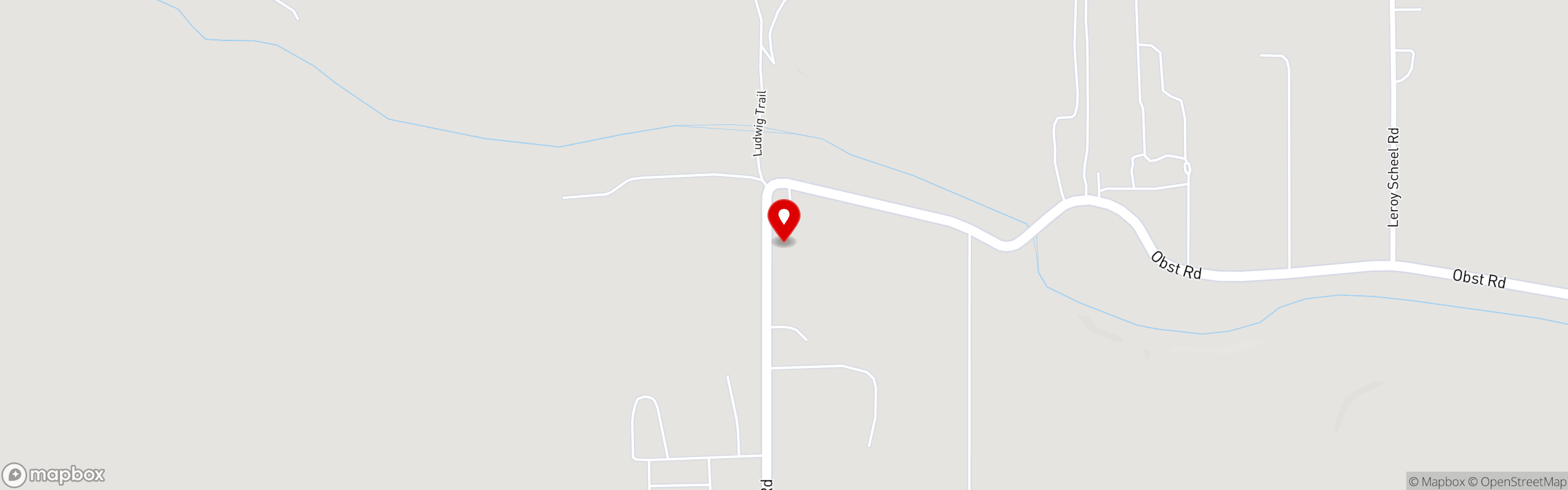 Street map pinning Spechts Texas in Spechts Texas