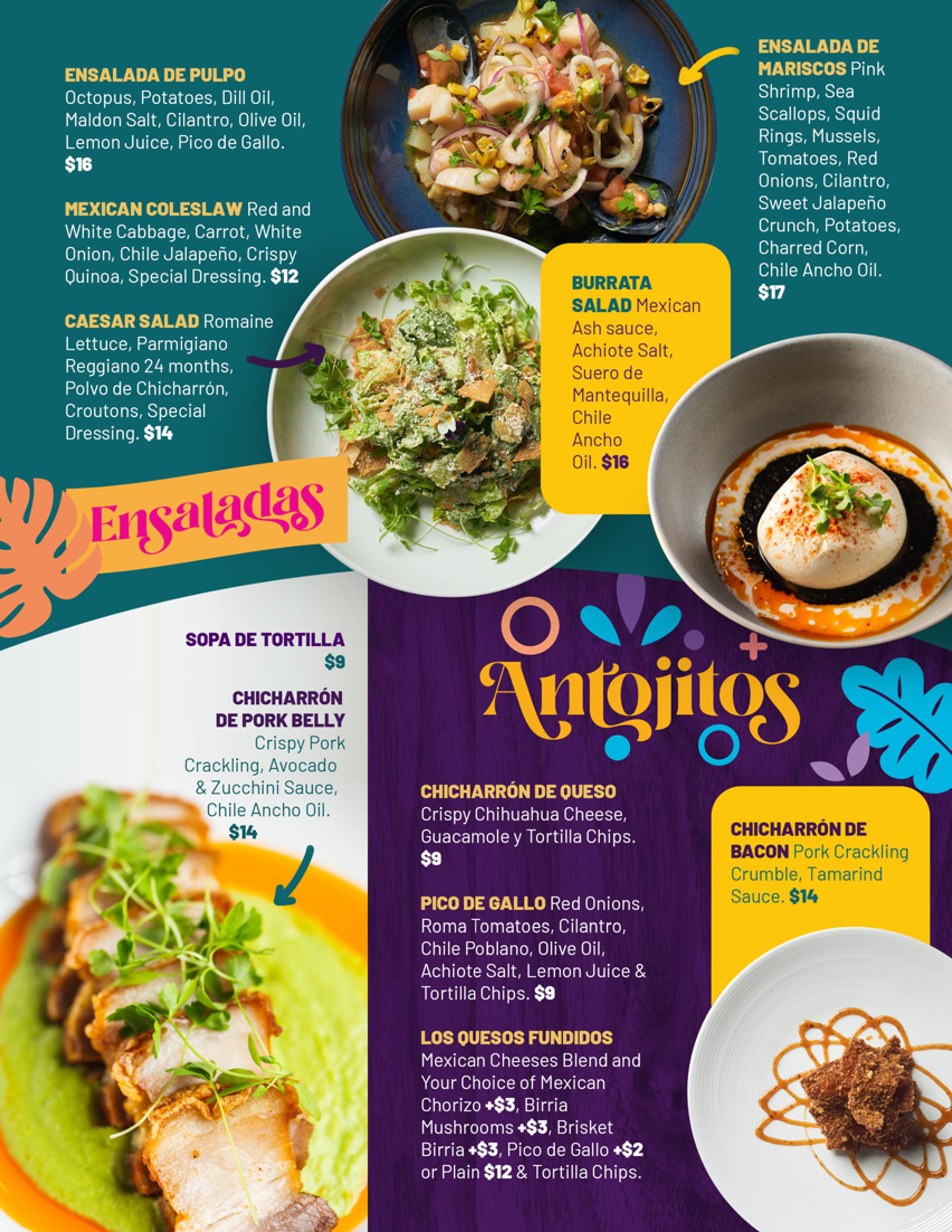 First Page Menu - Chihuahua's Mexican Restaurant & Cantina