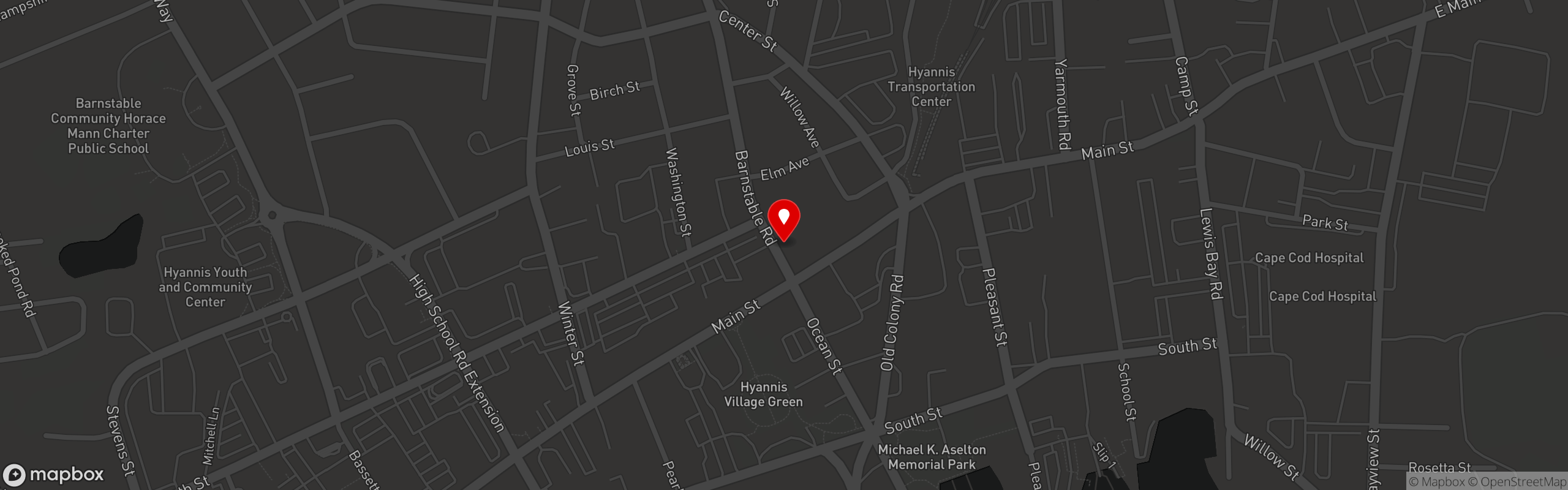 Street map pinning Finn's Craft Beer Tap House in Finn's Craft Beer Tap House