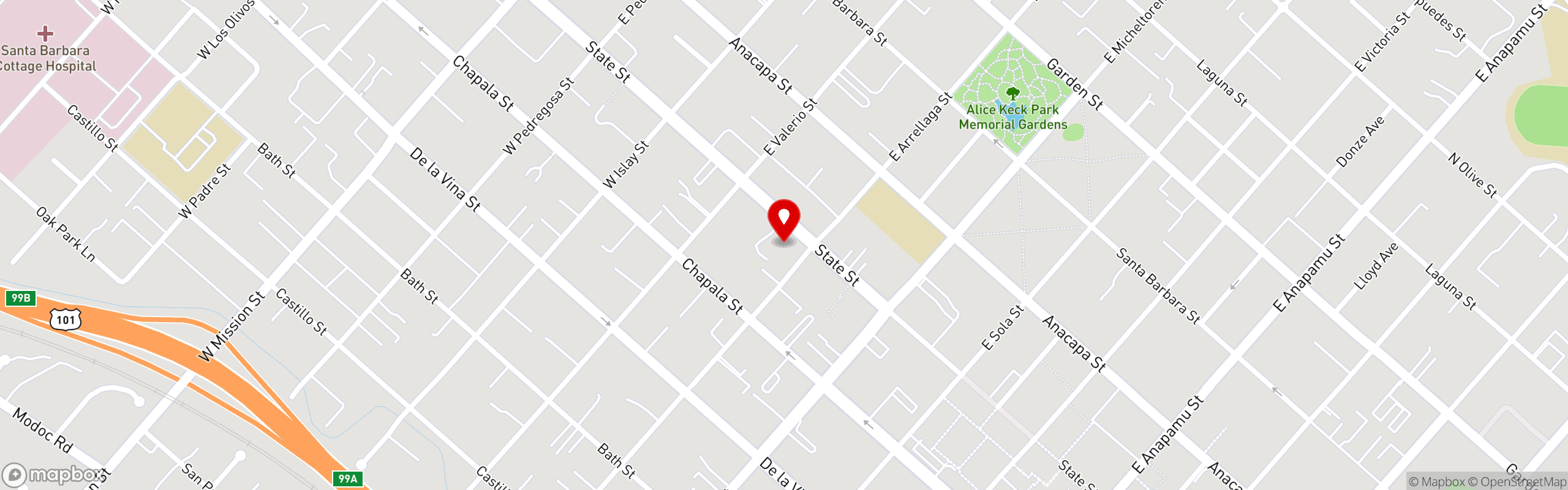Street map pinning Saint Remy in Saint Remy