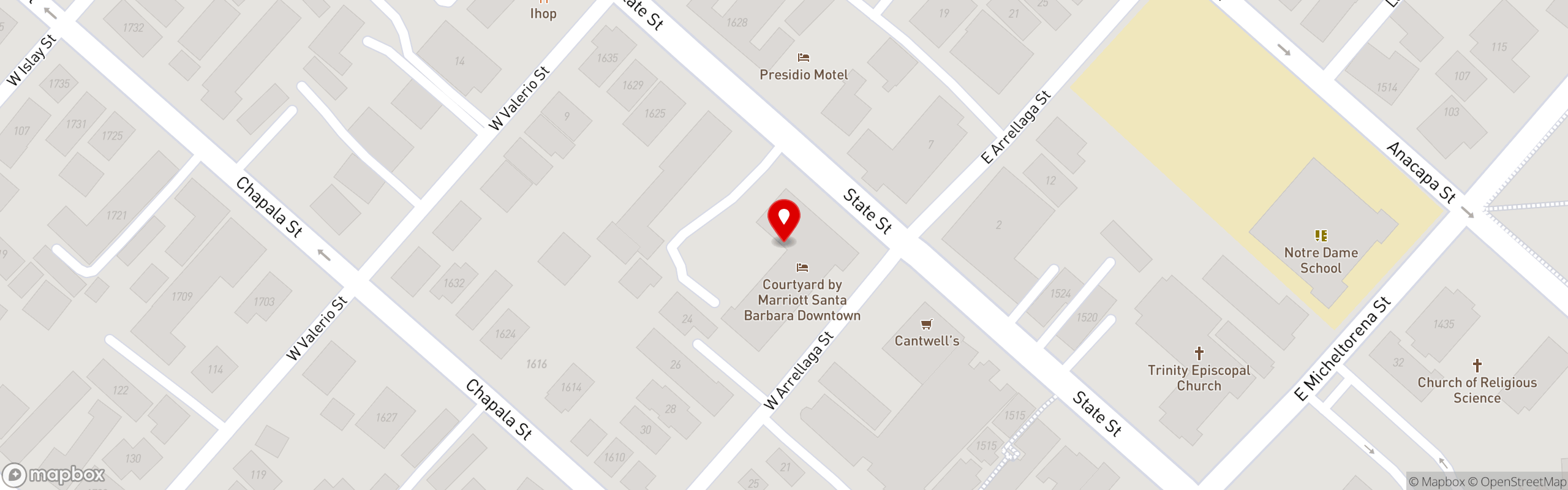 Street map pinning Saint Remy in Saint Remy