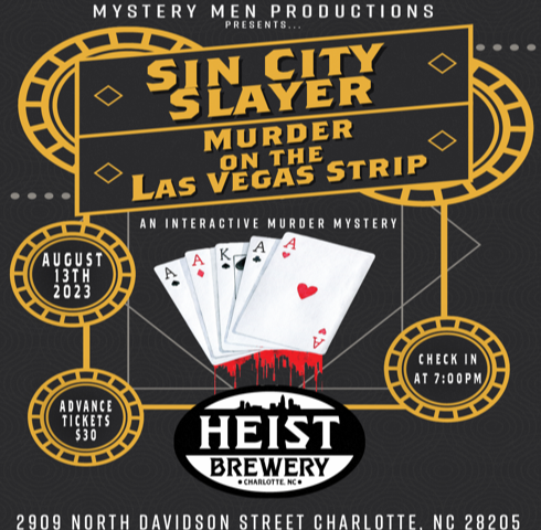 1920's Murder Mystery Party Ticket – Cherry Street Brewing