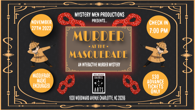 The Bloodwood Masquerade Murder Mystery Party