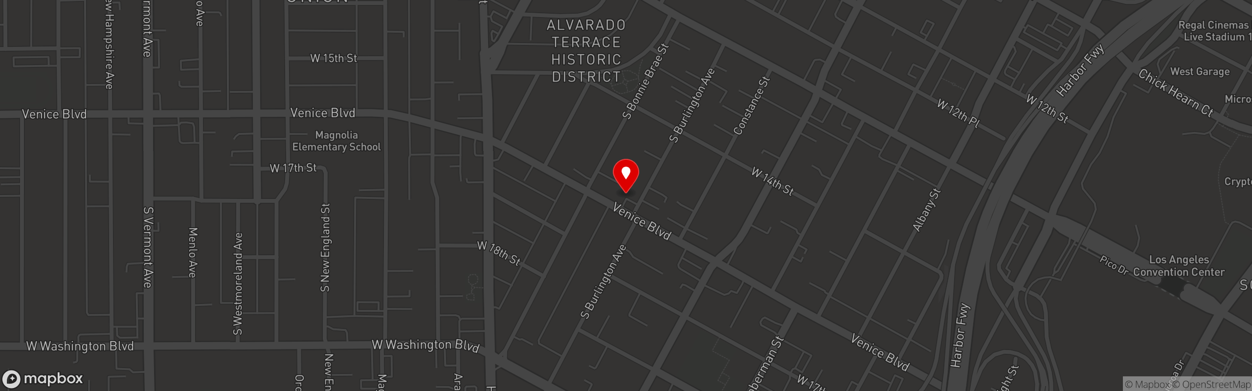 Street map pinning 505 La Fogata in 505 La Fogata