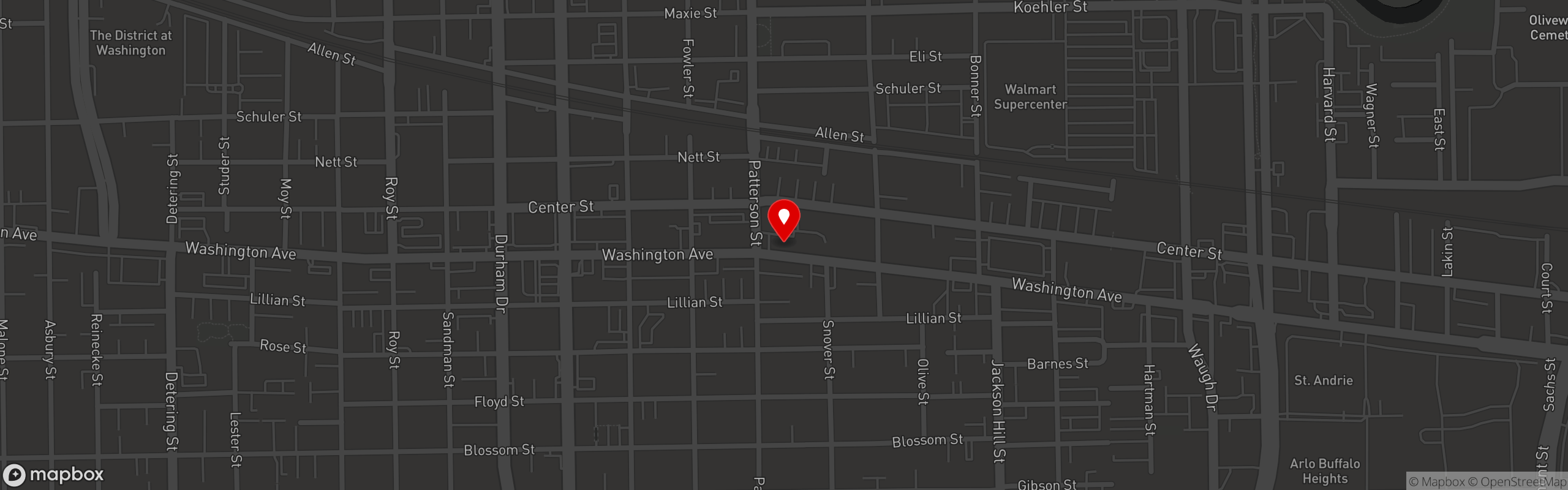 Street map pinning Laurenzo's Prime Rib in Laurenzo's Prime Rib - Houston