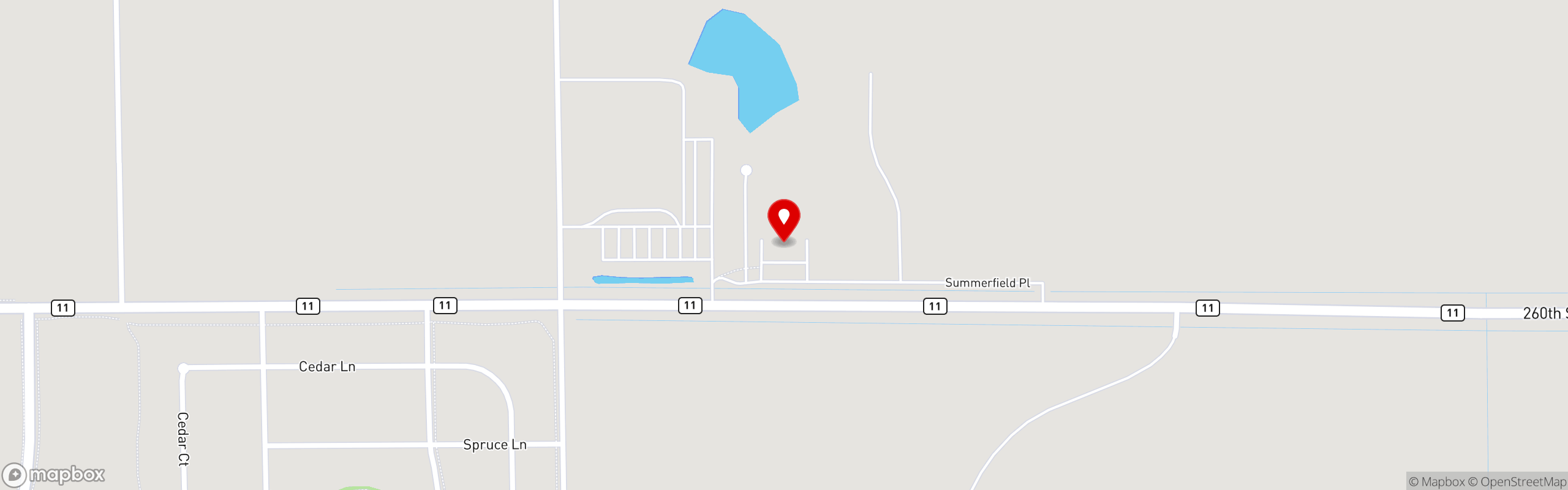 Street map pinning Drafts Sports Bar & Grill in Crookston, MN