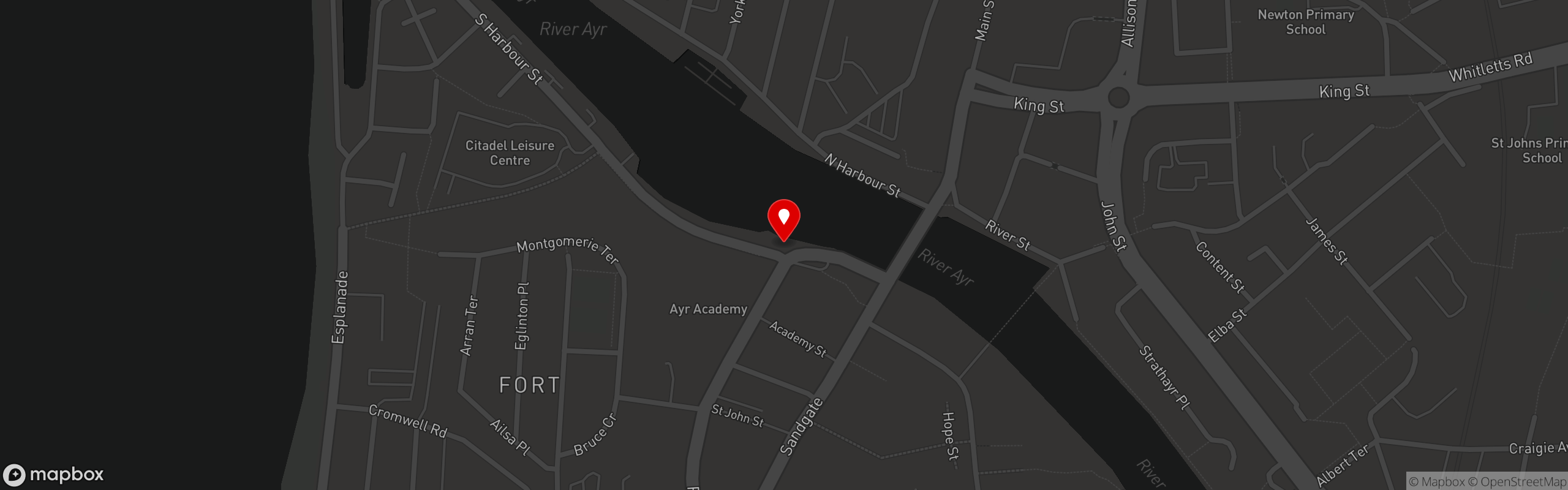 Street map showing the location of The Pizzaioli To Go in The Pizzaioli To Go