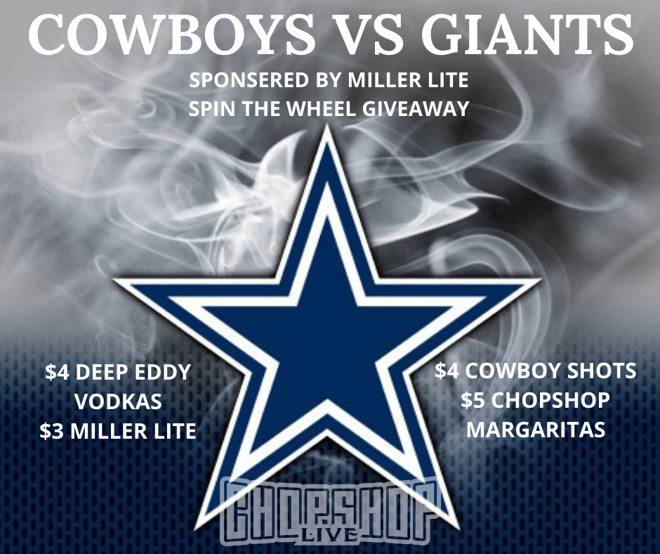 Dallas Cowboys VS Minnesota Vikings with VIP Ticket Giveaway - Roanoke  ChopShop Live