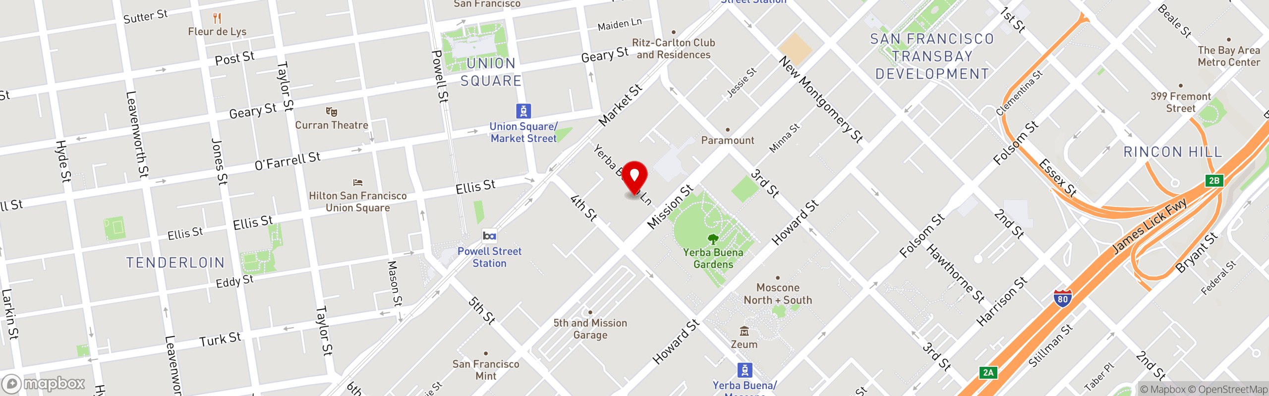 Street map pinning Tropisueño in Tropisueño