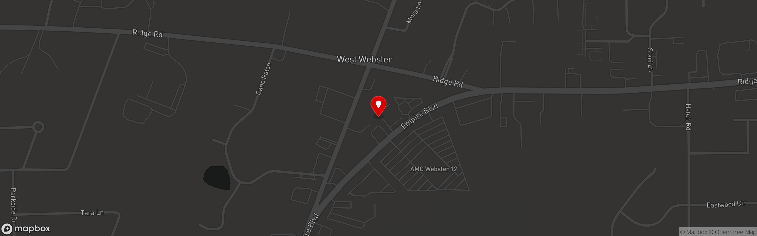 Street map pinning Tuscan Wood Fired Pizza , Tony Tomatoes in Tuscan Wood Fired Pizza