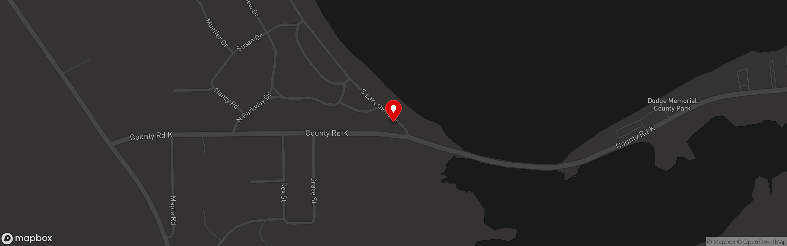 Street map pinning Reilly's Pub in Reilly's Pub