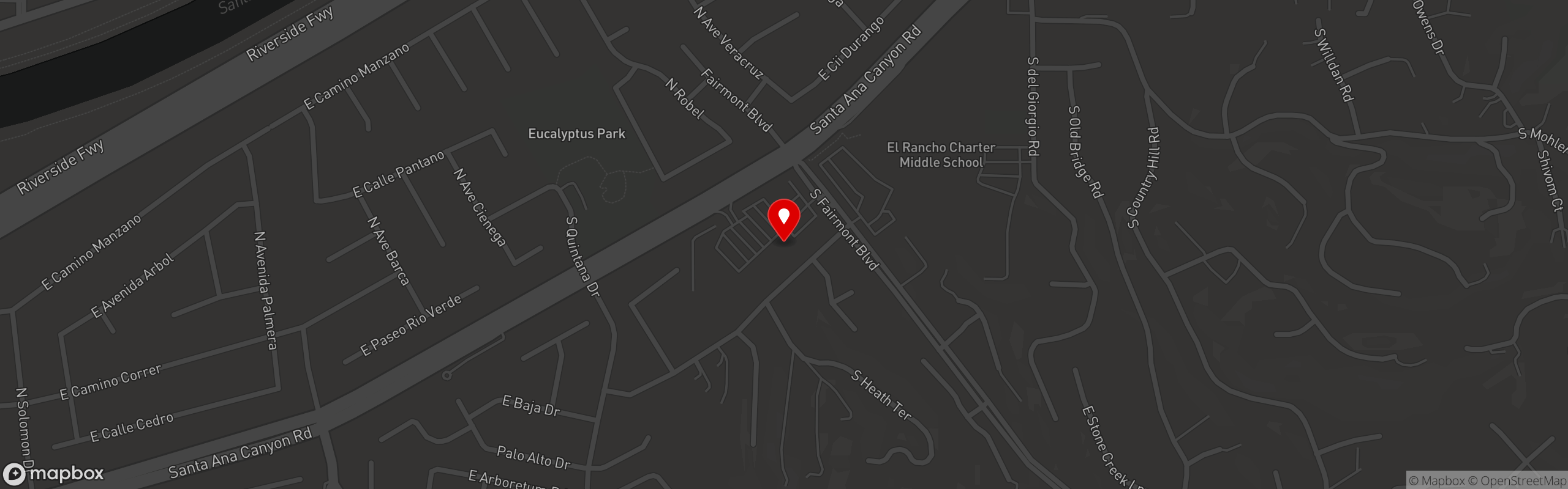 Street map pinning The Hive Sports Bar and Grill in The Hive Sports Bar and Grill