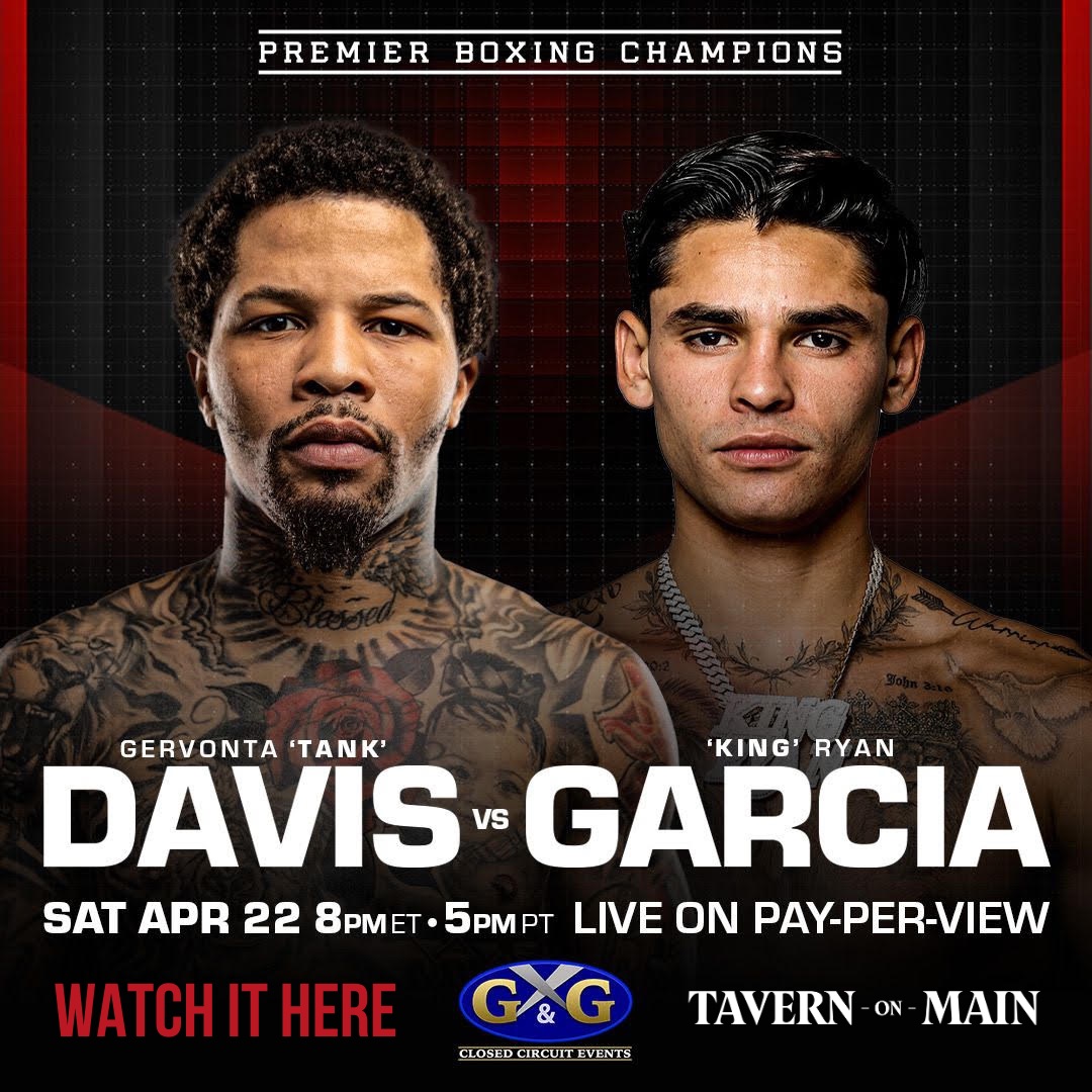 Davis vs Garcia Watch Party