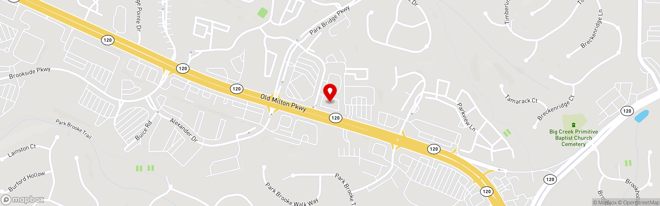 Street map pinning Delbar Middle Eastern in Delbar - Old Milton