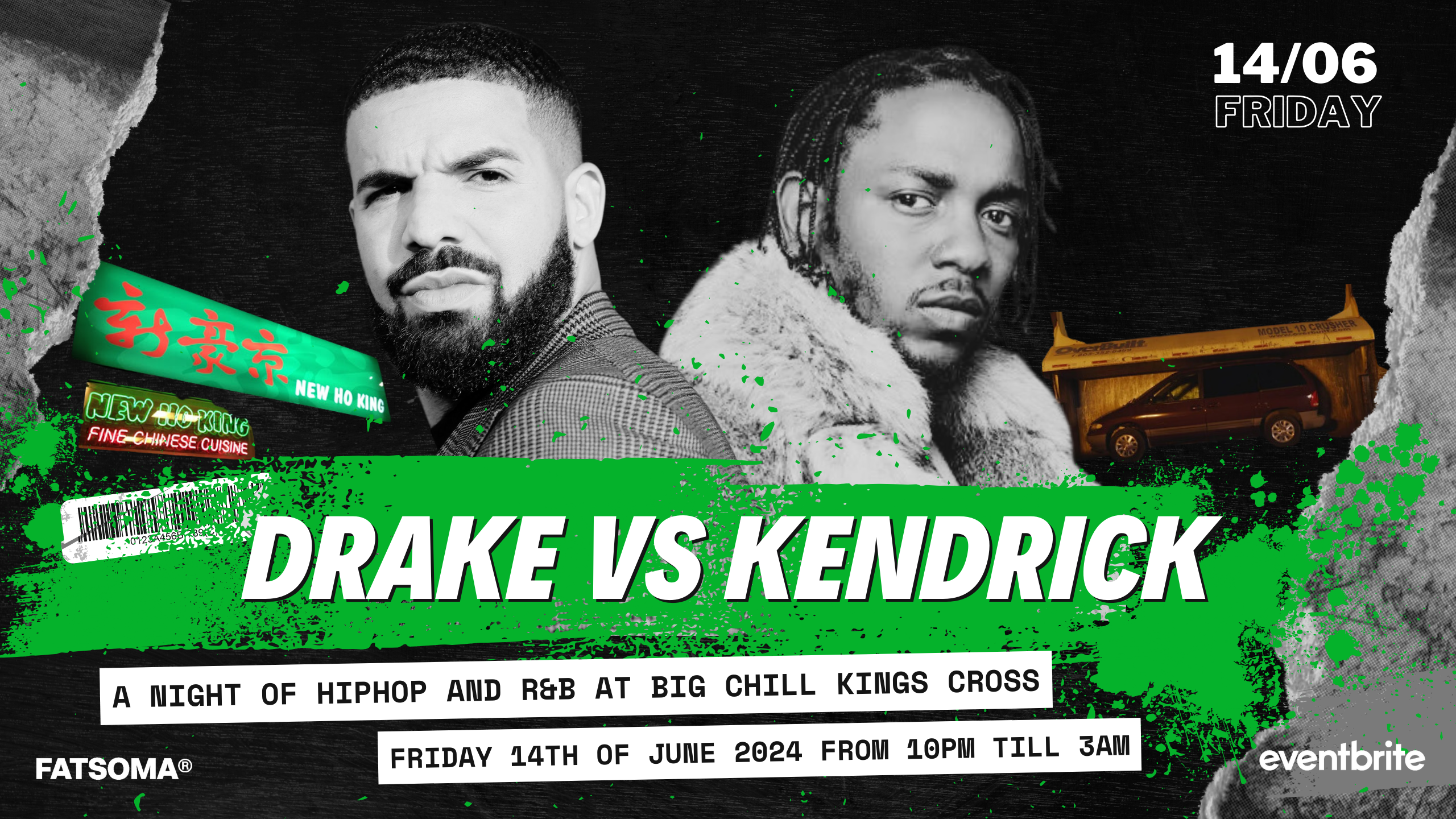 Big Chill Presents: DRAKE VS KENDRICK SPECIAL - RESCHEDULED DATE