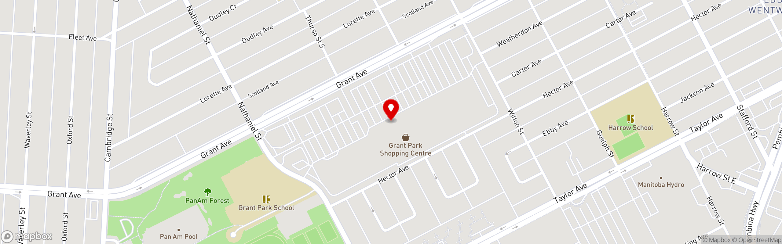 Street map pinning Prairie Ink in Prairie Ink - Winnipeg