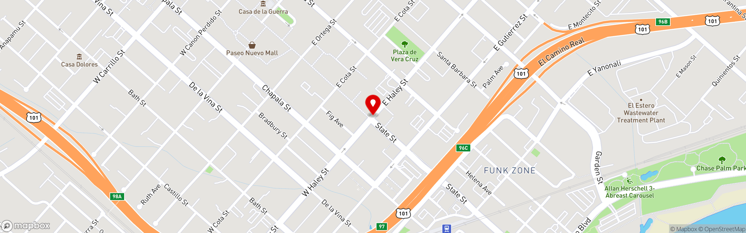 Street map pinning Hibachi Steak House and Sushi Bar by Something's Fishy in Hibachi Steak House and Sushi Bar by Something's Fishy