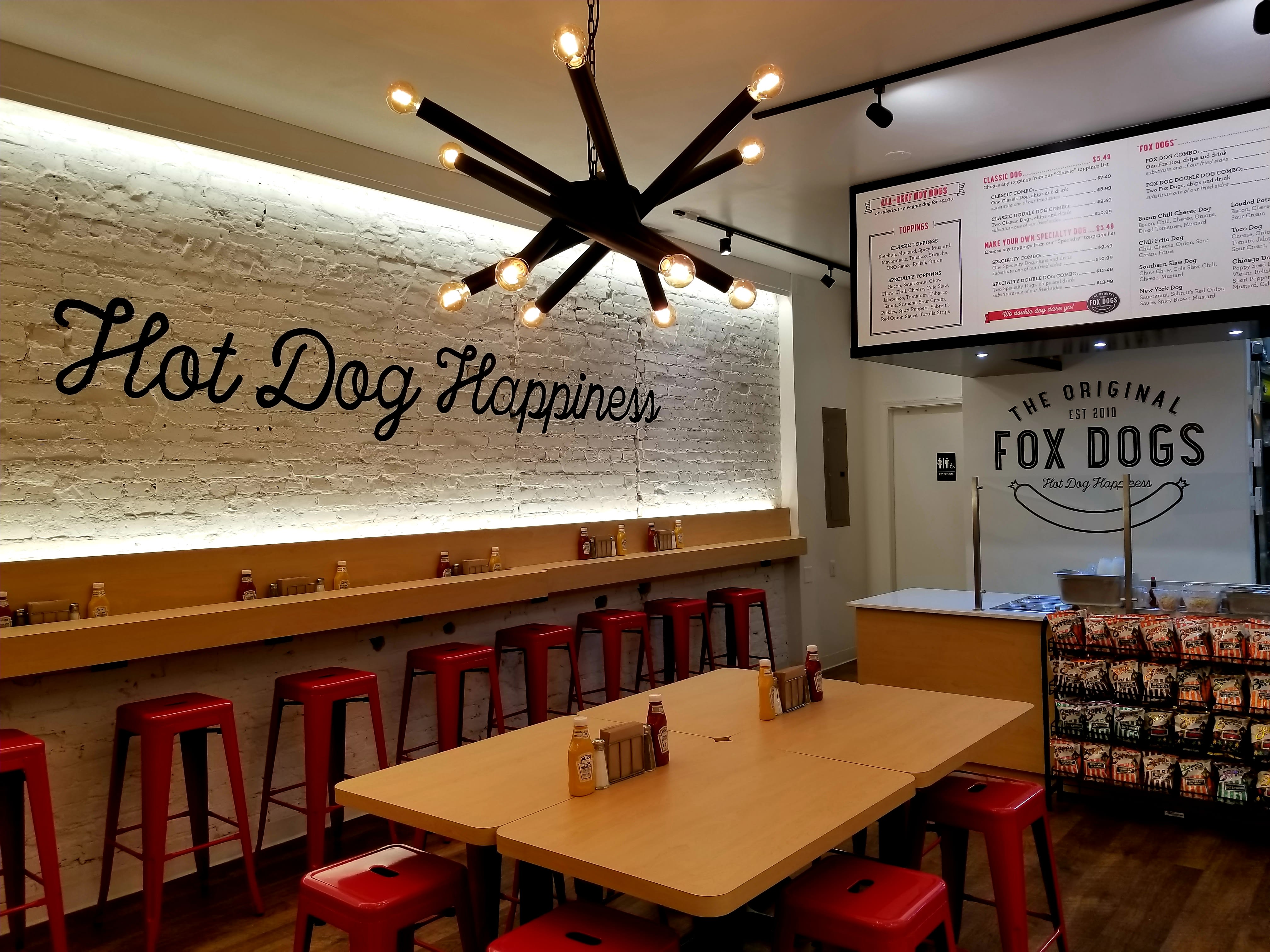 Fox Dogs Hot Dog Restaurant In Marietta Ga