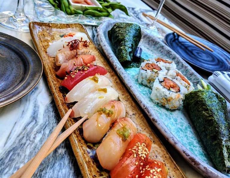 Salmon Lover Roll - Dinner Menu - Q Sushi - Japanese Restaurant in Westlake  Village, CA