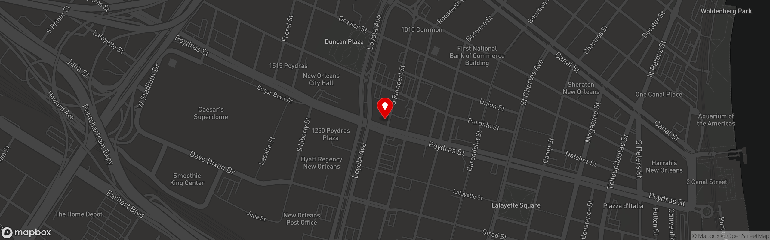 Street map pinning Red Light District in Red Light District