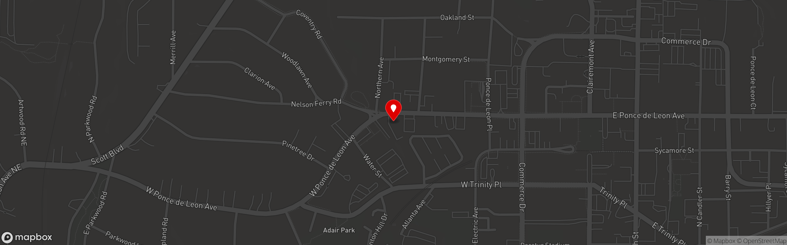Street map pinning Marlay House Irish Pub in Marlay House