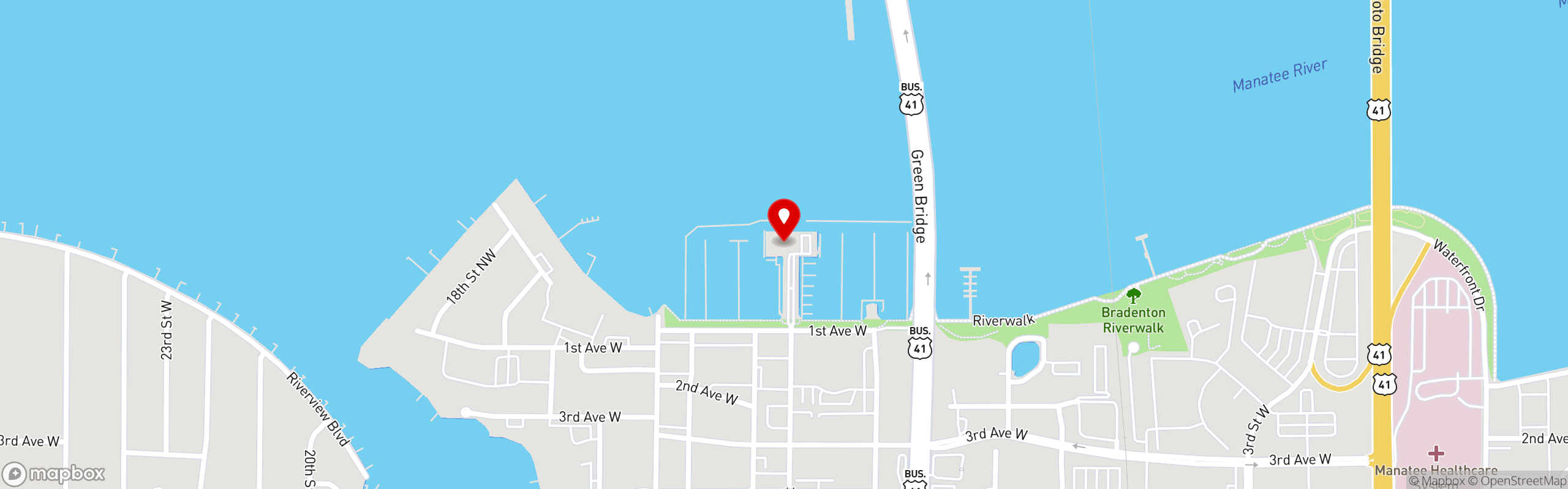 Street map pinning PIER 22 in PIER 22