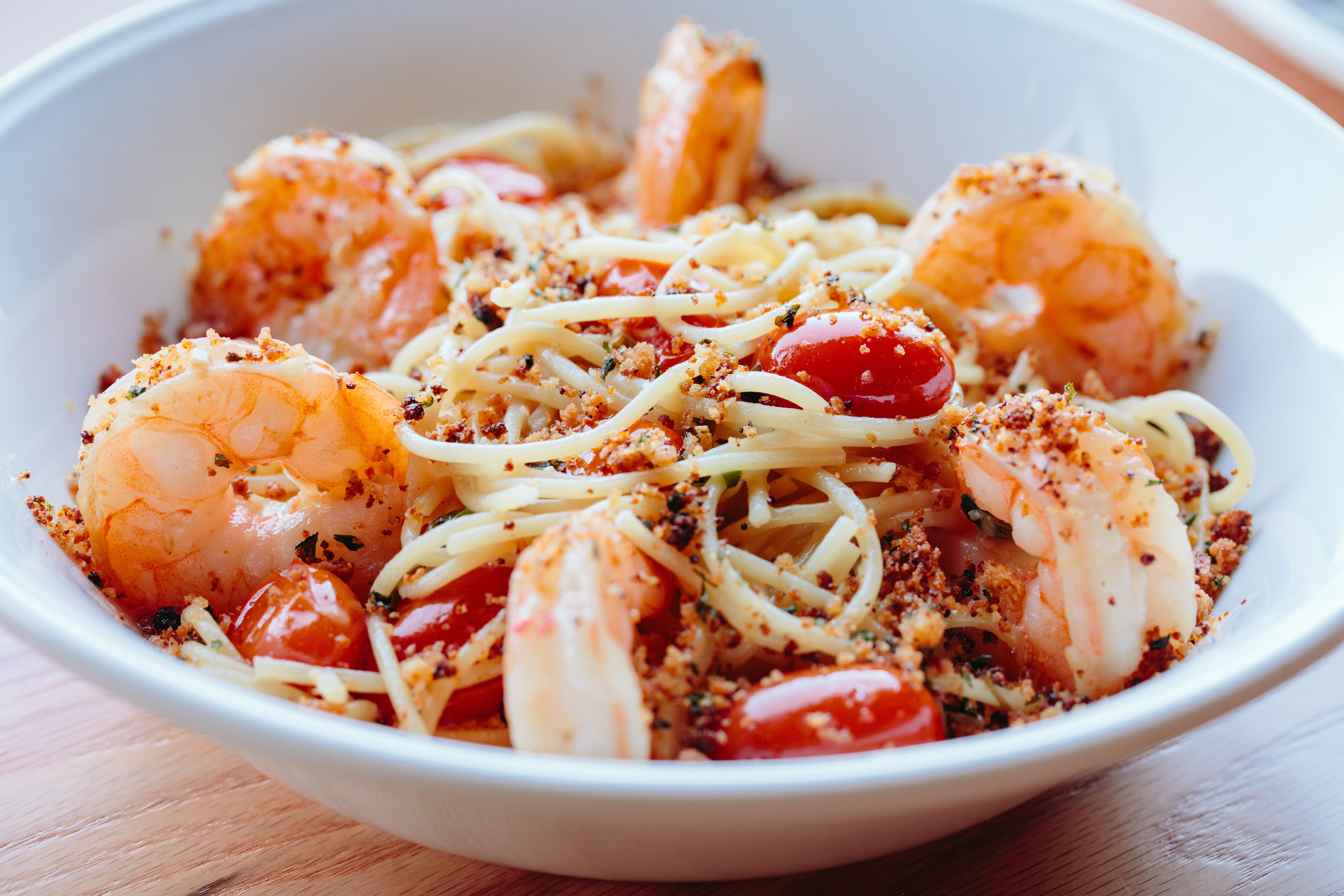 Shrimp Scampi, Lunch & Dinner Menu