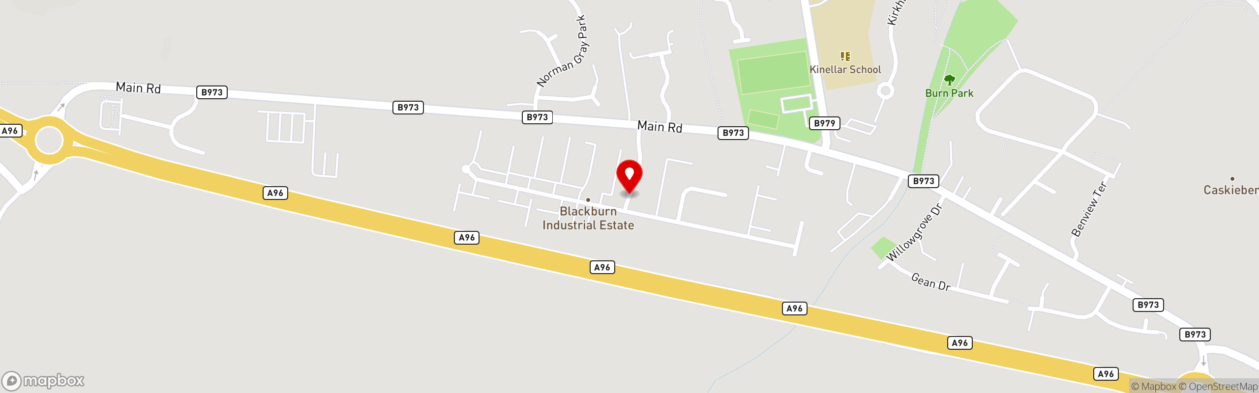 Street map showing the location of Mount Everest in Mount Everest